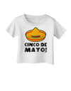 Sombrero Design - Cinco de Mayo Infant T-Shirt by TooLoud-Infant T-Shirt-TooLoud-White-06-Months-Davson Sales