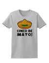 Sombrero Design - Cinco de Mayo Womens T-Shirt by TooLoud-Womens T-Shirt-TooLoud-AshGray-X-Small-Davson Sales