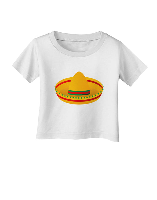 Sombrero Design Infant T-Shirt by TooLoud-Infant T-Shirt-TooLoud-White-06-Months-Davson Sales