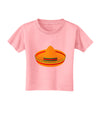 Sombrero Design Toddler T-Shirt by TooLoud-Toddler T-Shirt-TooLoud-Candy-Pink-2T-Davson Sales