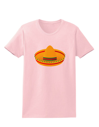 Sombrero Design Womens T-Shirt by TooLoud-Womens T-Shirt-TooLoud-PalePink-X-Small-Davson Sales