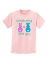 Somebunny Loves You Childrens T-Shirt by TooLoud-Childrens T-Shirt-TooLoud-PalePink-X-Small-Davson Sales