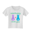 Somebunny Loves You Toddler T-Shirt by TooLoud-Toddler T-Shirt-TooLoud-White-2T-Davson Sales