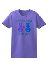 Somebunny Loves You Womens T-Shirt by TooLoud-Womens T-Shirt-TooLoud-Violet-X-Small-Davson Sales