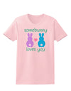 Somebunny Loves You Womens T-Shirt by TooLoud-Womens T-Shirt-TooLoud-PalePink-X-Small-Davson Sales