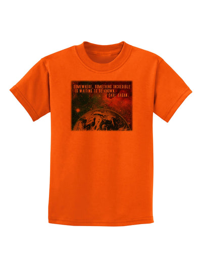 Something Incredible Childrens T-Shirt-Childrens T-Shirt-TooLoud-Orange-X-Small-Davson Sales