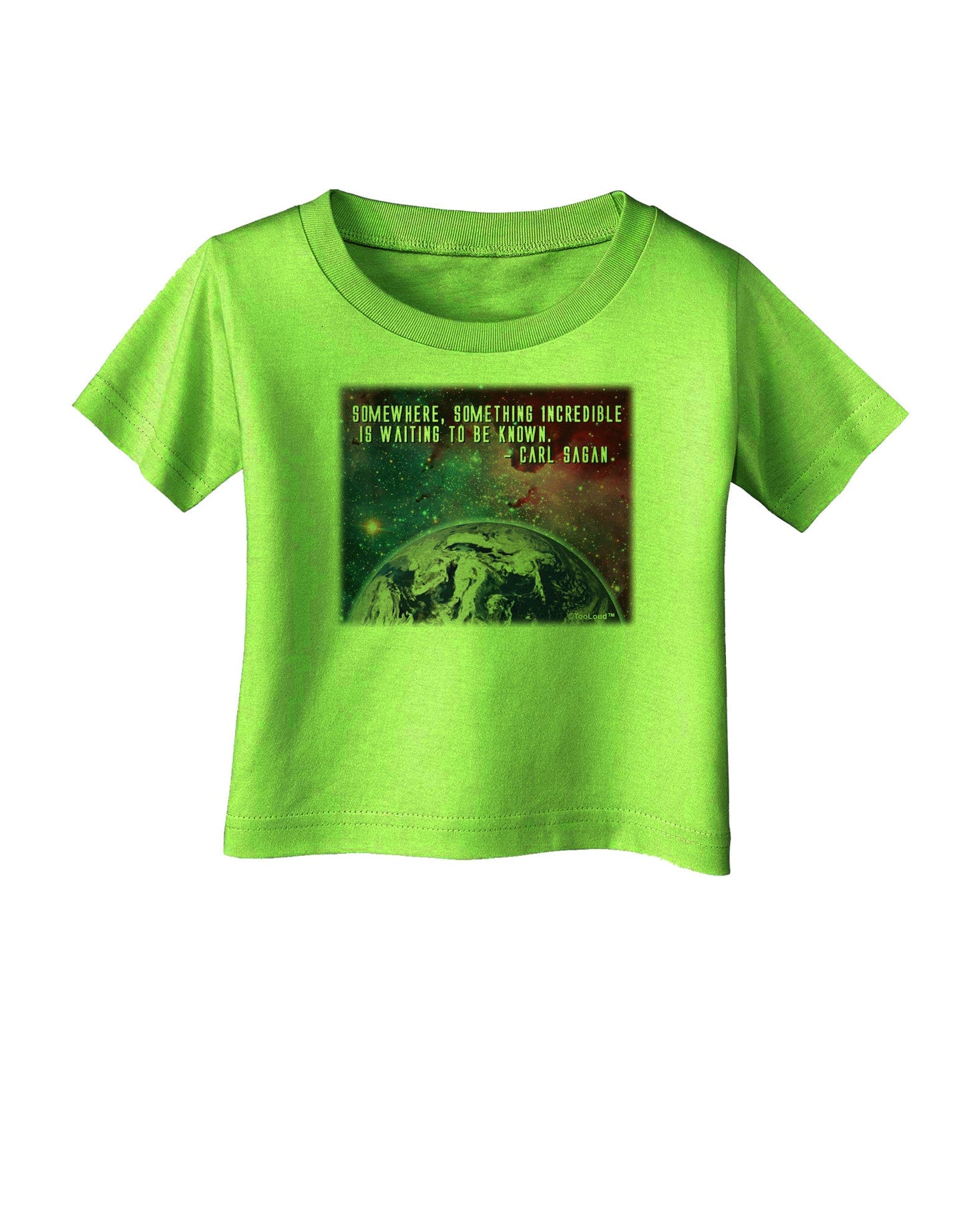 Something Incredible Infant T-Shirt-Infant T-Shirt-TooLoud-Lime-Green-06-Months-Davson Sales