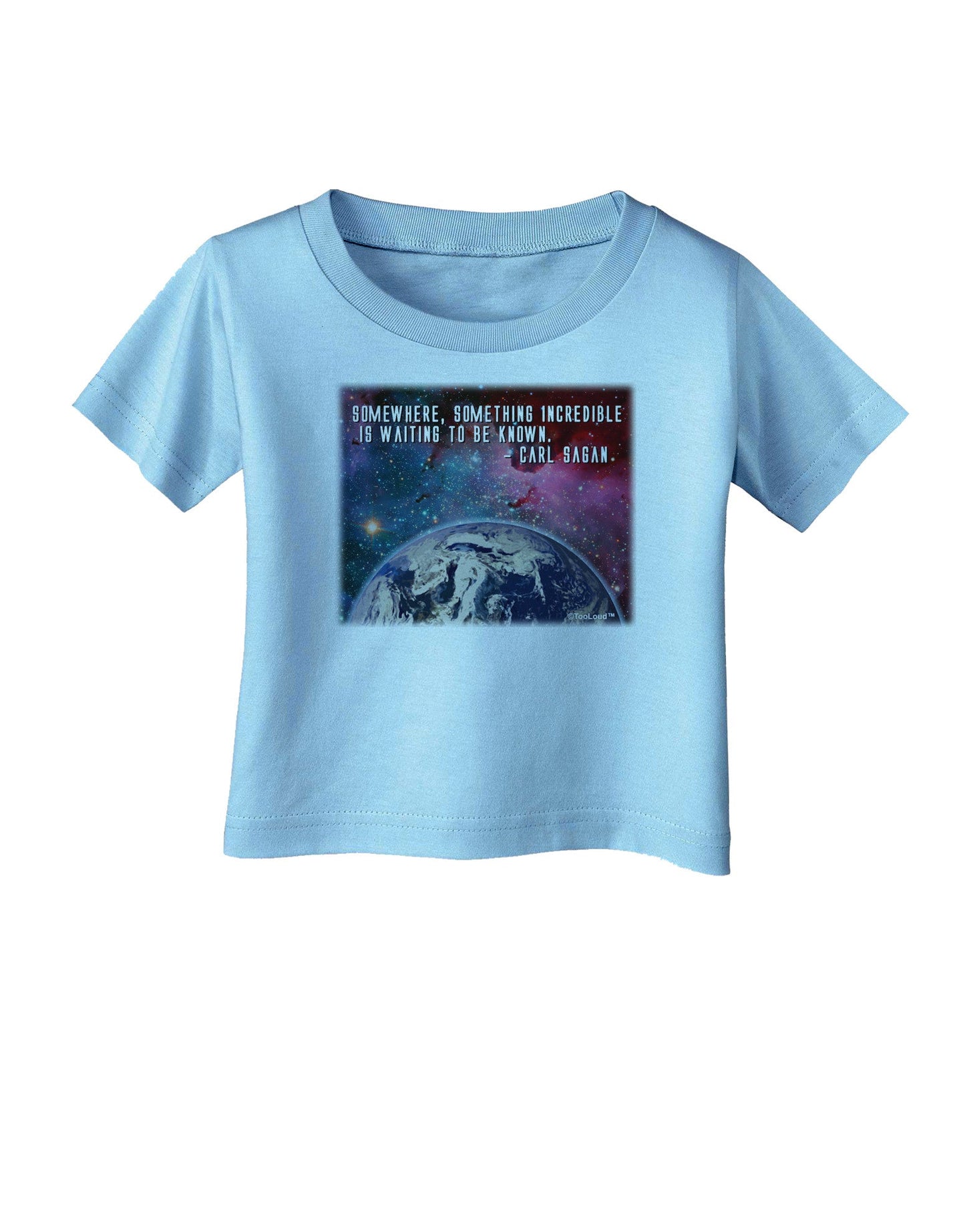 Something Incredible Infant T-Shirt-Infant T-Shirt-TooLoud-Aquatic-Blue-06-Months-Davson Sales