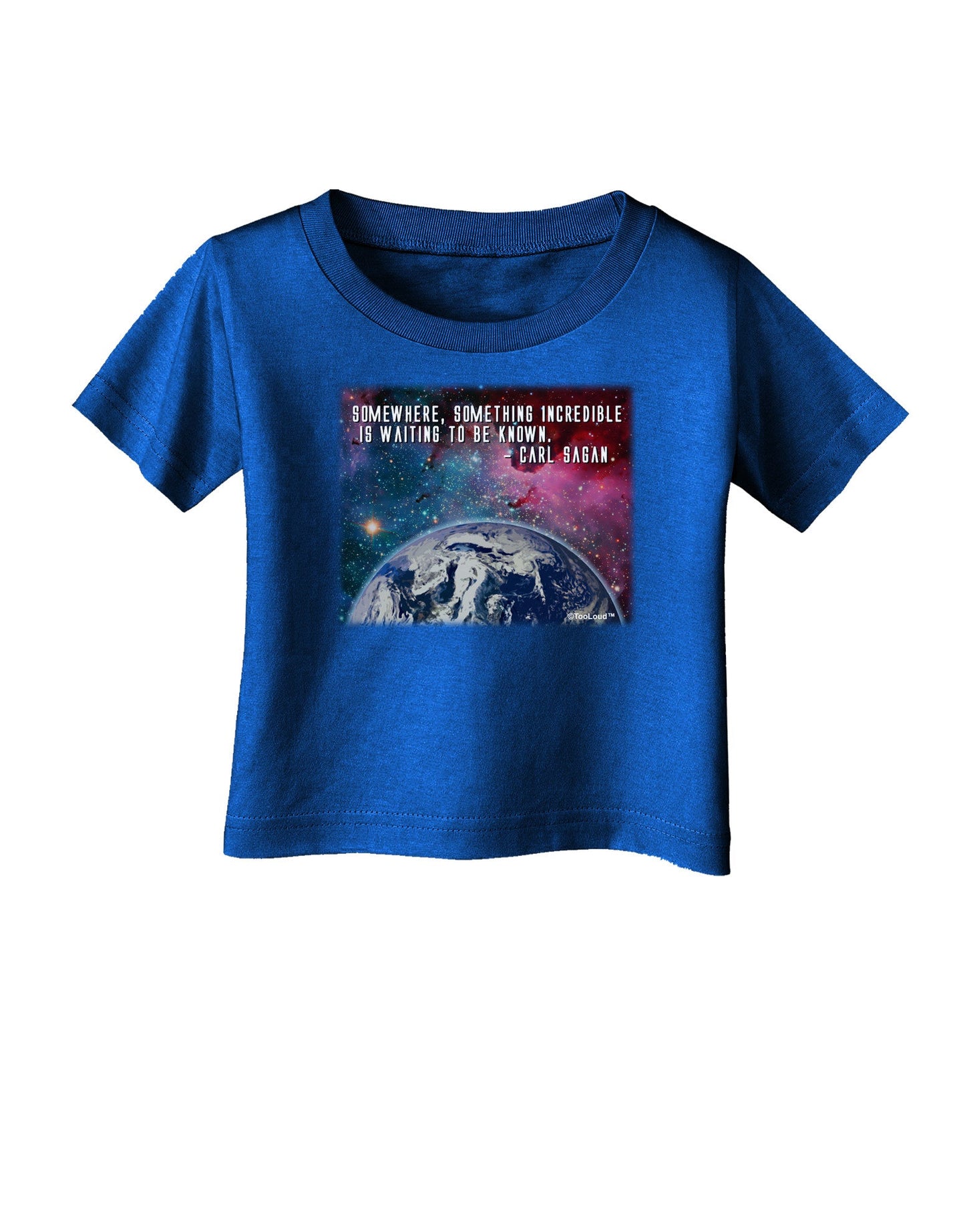 Something Incredible Infant T-Shirt Dark-Infant T-Shirt-TooLoud-Royal-Blue-06-Months-Davson Sales