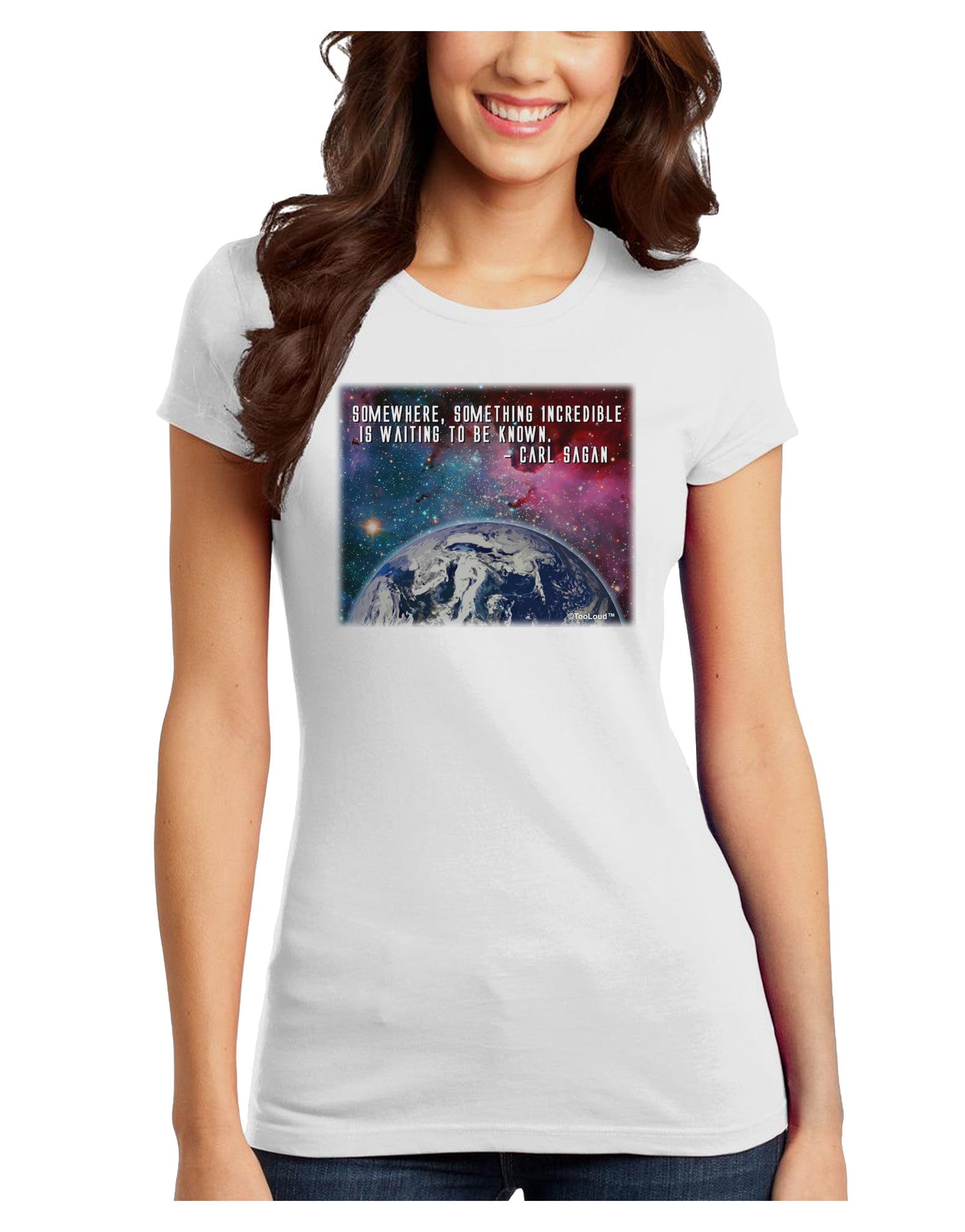 Something Incredible Juniors Petite T-Shirt-T-Shirts Juniors Tops-TooLoud-White-Juniors Fitted X-Small-Davson Sales