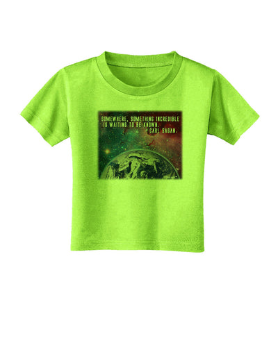 Something Incredible Toddler T-Shirt-Toddler T-Shirt-TooLoud-Lime-Green-2T-Davson Sales