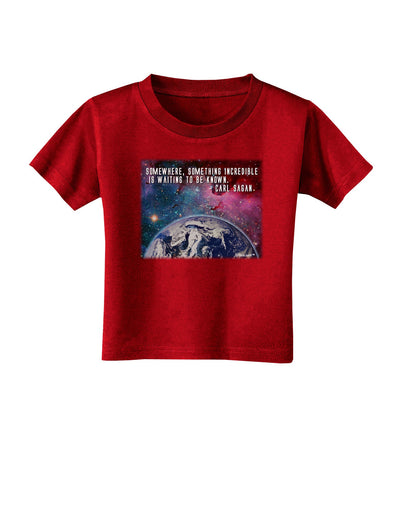 Something Incredible Toddler T-Shirt Dark-Toddler T-Shirt-TooLoud-Red-2T-Davson Sales