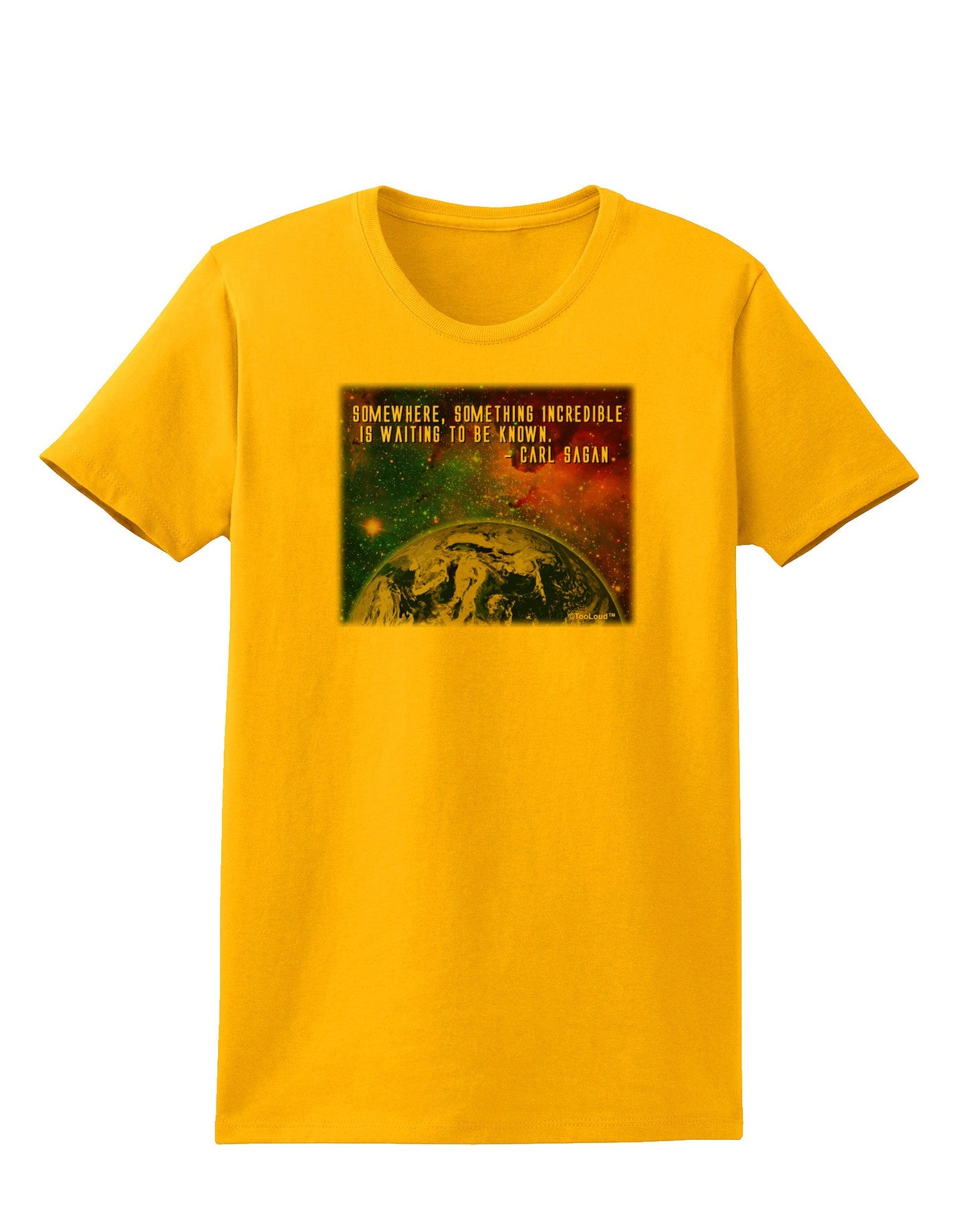 Something Incredible Womens T-Shirt-Womens T-Shirt-TooLoud-Gold-X-Small-Davson Sales
