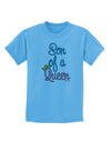 Son of a Queen - Matching Mom and Son Design Childrens T-Shirt by TooLoud-Childrens T-Shirt-TooLoud-Aquatic-Blue-X-Small-Davson Sales