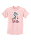 Son of a Queen - Matching Mom and Son Design Childrens T-Shirt by TooLoud-Childrens T-Shirt-TooLoud-PalePink-X-Small-Davson Sales