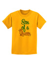 Son of a Queen - Matching Mom and Son Design Childrens T-Shirt by TooLoud-Childrens T-Shirt-TooLoud-Gold-X-Small-Davson Sales