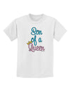 Son of a Queen - Matching Mom and Son Design Childrens T-Shirt by TooLoud-Childrens T-Shirt-TooLoud-White-X-Small-Davson Sales