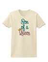 Son of a Queen - Matching Mom and Son Design Womens T-Shirt by TooLoud-Womens T-Shirt-TooLoud-Natural-X-Small-Davson Sales