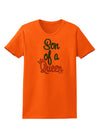 Son of a Queen - Matching Mom and Son Design Womens T-Shirt by TooLoud-Womens T-Shirt-TooLoud-Orange-X-Small-Davson Sales