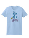 Son of a Queen - Matching Mom and Son Design Womens T-Shirt by TooLoud-Womens T-Shirt-TooLoud-Light-Blue-X-Small-Davson Sales