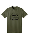 Sons Fishing Buddy Adult T-Shirt - A Must-Have for Avid Anglers-Mens T-shirts-TooLoud-Military-Green-Small-Davson Sales