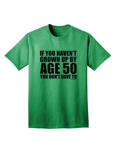 Sophisticated Adult T-Shirt Collection by TooLoud for the Mature Shopper-Mens T-shirts-TooLoud-Kelly-Green-Small-Davson Sales