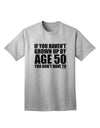 Sophisticated Adult T-Shirt Collection by TooLoud for the Mature Shopper-Mens T-shirts-TooLoud-AshGray-Small-Davson Sales