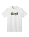 Sophisticated Holly Adult T-Shirt - Perfect for Singles-Mens T-shirts-TooLoud-White-Small-Davson Sales