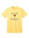 Sophisticated Wine-themed Adult T-Shirt by TooLoud-Mens T-shirts-TooLoud-Yellow-Small-Davson Sales