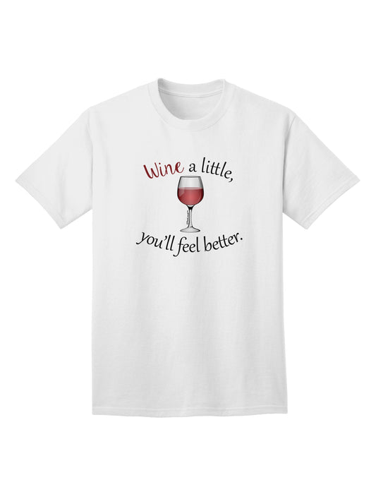 Sophisticated Wine-themed Adult T-Shirt by TooLoud-Mens T-shirts-TooLoud-White-Small-Davson Sales
