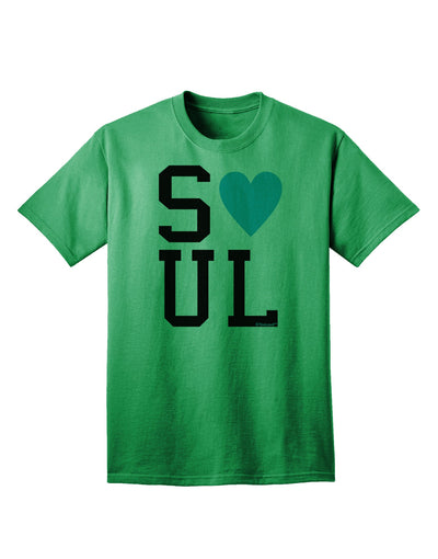 Soulmate Design - Blue Adult T-Shirt with Matching Aesthetic by TooLoud-Mens T-shirts-TooLoud-Kelly-Green-Small-Davson Sales