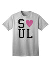 Soulmate Design - Pink Adult T-Shirt by TooLoud: Perfect Match for Your Style-Mens T-shirts-TooLoud-AshGray-Small-Davson Sales