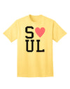 Soulmate Design - Pink Adult T-Shirt by TooLoud: Perfect Match for Your Style-Mens T-shirts-TooLoud-Yellow-Small-Davson Sales