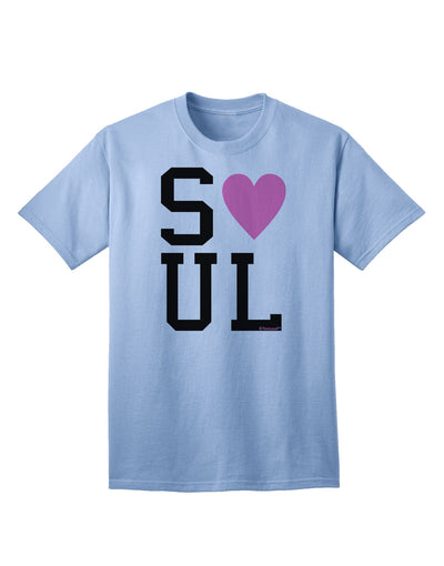 Soulmate Design - Pink Adult T-Shirt by TooLoud: Perfect Match for Your Style-Mens T-shirts-TooLoud-Light-Blue-Small-Davson Sales