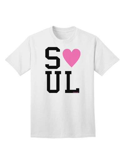 Soulmate Design - Pink Adult T-Shirt by TooLoud: Perfect Match for Your Style-Mens T-shirts-TooLoud-White-Small-Davson Sales