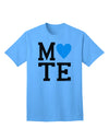 Soulmate-Inspired Matching Design: TooLoud's Mate Blue Adult T-Shirt-Mens T-shirts-TooLoud-Aquatic-Blue-Small-Davson Sales