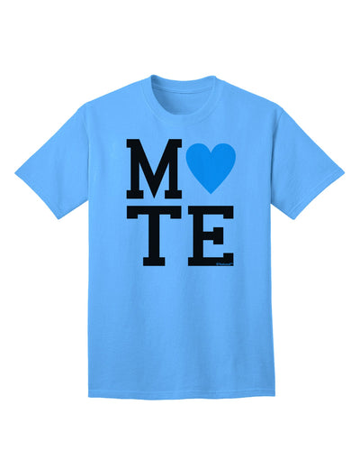 Soulmate-Inspired Matching Design: TooLoud's Mate Blue Adult T-Shirt-Mens T-shirts-TooLoud-Aquatic-Blue-Small-Davson Sales