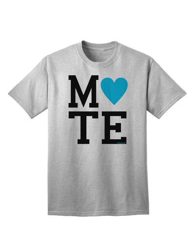 Soulmate-Inspired Matching Design: TooLoud's Mate Blue Adult T-Shirt-Mens T-shirts-TooLoud-AshGray-Small-Davson Sales