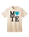 Soulmate-Inspired Matching Design: TooLoud's Mate Blue Adult T-Shirt-Mens T-shirts-TooLoud-Natural-Small-Davson Sales