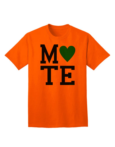 Soulmate-Inspired Matching Design: TooLoud's Mate Blue Adult T-Shirt-Mens T-shirts-TooLoud-Orange-Small-Davson Sales