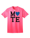 Soulmate-Inspired Matching Design: TooLoud's Mate Blue Adult T-Shirt-Mens T-shirts-TooLoud-Neon-Pink-Small-Davson Sales