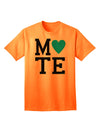 Soulmate-Inspired Matching Design: TooLoud's Mate Blue Adult T-Shirt-Mens T-shirts-TooLoud-Neon-Orange-Small-Davson Sales