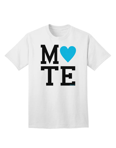 Soulmate-Inspired Matching Design: TooLoud's Mate Blue Adult T-Shirt-Mens T-shirts-TooLoud-White-Small-Davson Sales