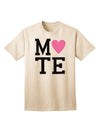 Soulmate-Inspired Matching Design: TooLoud's Mate Pink Adult T-Shirt-Mens T-shirts-TooLoud-Natural-Small-Davson Sales