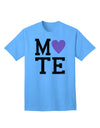 Soulmate-Inspired Matching Design: TooLoud's Mate Pink Adult T-Shirt-Mens T-shirts-TooLoud-Aquatic-Blue-Small-Davson Sales