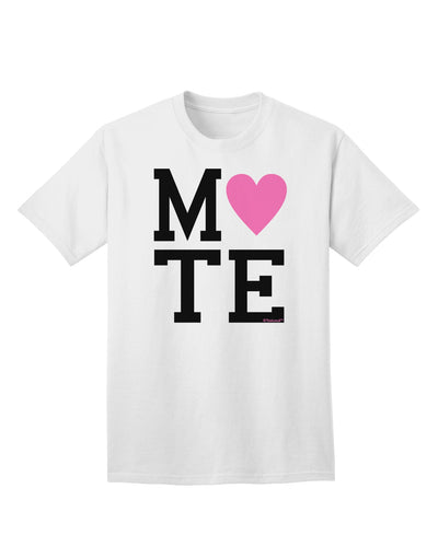 Soulmate-Inspired Matching Design: TooLoud's Mate Pink Adult T-Shirt-Mens T-shirts-TooLoud-White-Small-Davson Sales