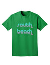 South Beach Color Scheme Design Adult Dark T-Shirt by TooLoud-Mens T-Shirt-TooLoud-Kelly-Green-Small-Davson Sales