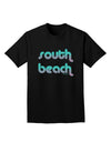 South Beach Color Scheme Design Adult Dark T-Shirt by TooLoud-Mens T-Shirt-TooLoud-Black-Small-Davson Sales