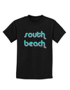 South Beach Color Scheme Design Childrens Dark T-Shirt by TooLoud-Childrens T-Shirt-TooLoud-Black-X-Small-Davson Sales