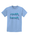 South Beach Color Scheme Design Childrens T-Shirt by TooLoud-Childrens T-Shirt-TooLoud-Light-Blue-X-Small-Davson Sales